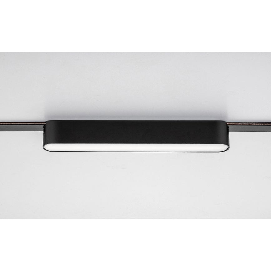 Rabalux - LED Plafón para sistema de raíles monofásico LED/12W/230V 4000K 22 cm negro