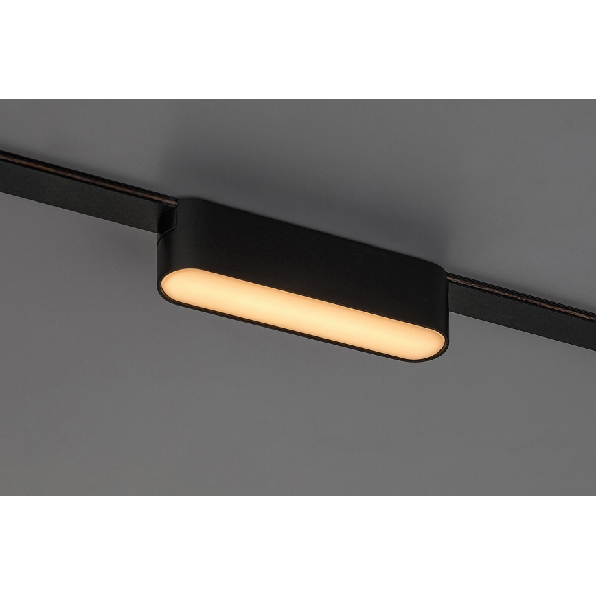 Rabalux - LED Plafón regulable para sistema de raíles monofásico LED/6W/24V 2700-5500K Wi-Fi Tuya 11,5 cm negro