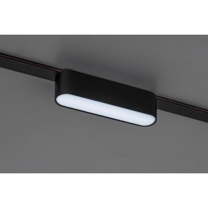 Rabalux - LED Plafón regulable para sistema de raíles monofásico LED/6W/24V 2700-5500K Wi-Fi Tuya 11,5 cm negro