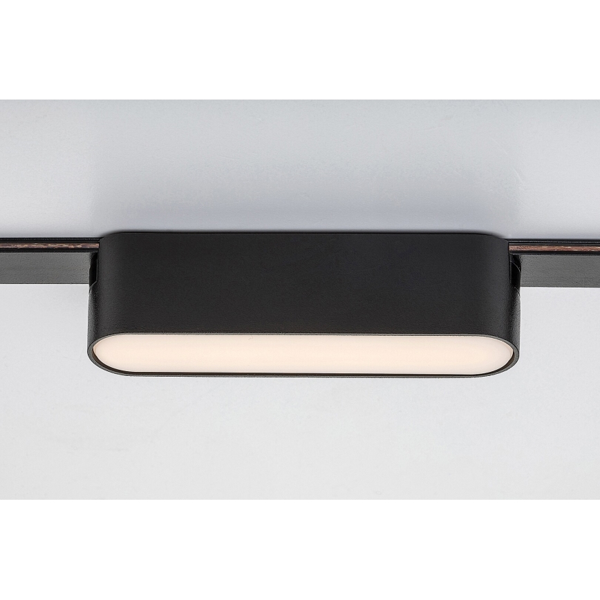 Rabalux - LED Plafón regulable para sistema de raíles monofásico LED/6W/24V 2700-5500K Wi-Fi Tuya 11,5 cm negro