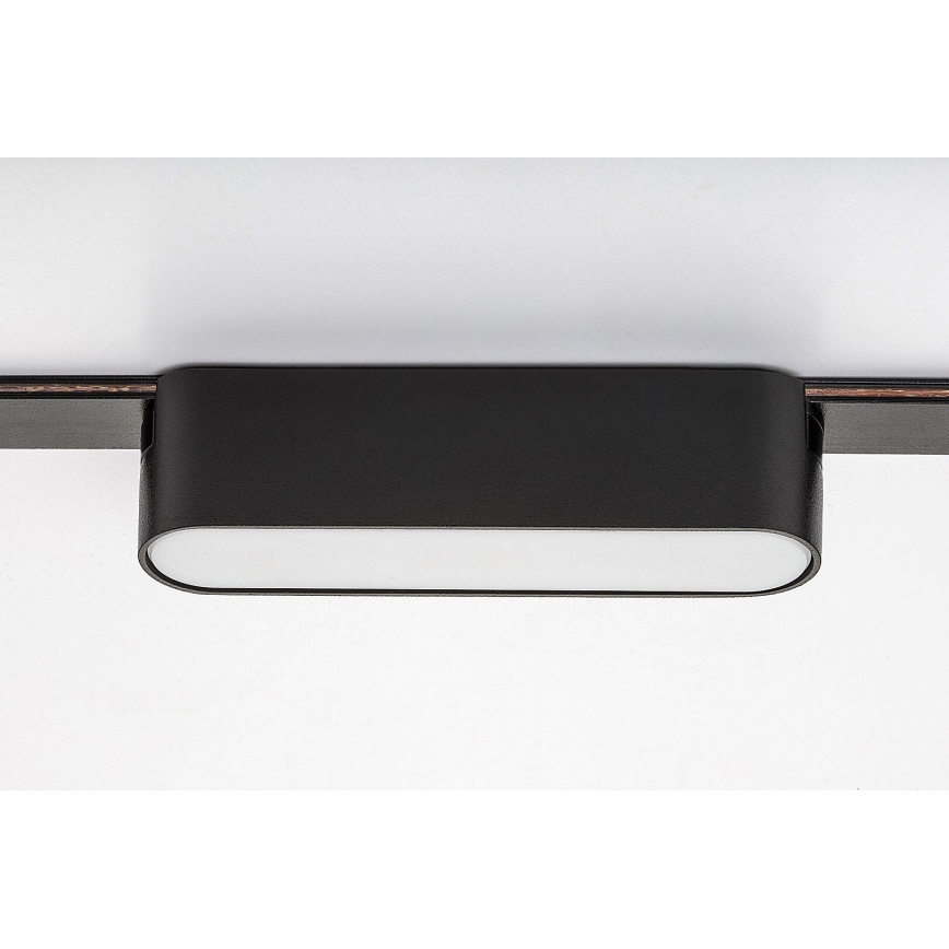 Rabalux - LED Plafón regulable para sistema de raíles monofásico LED/6W/24V 2700-5500K Wi-Fi Tuya 11,5 cm negro