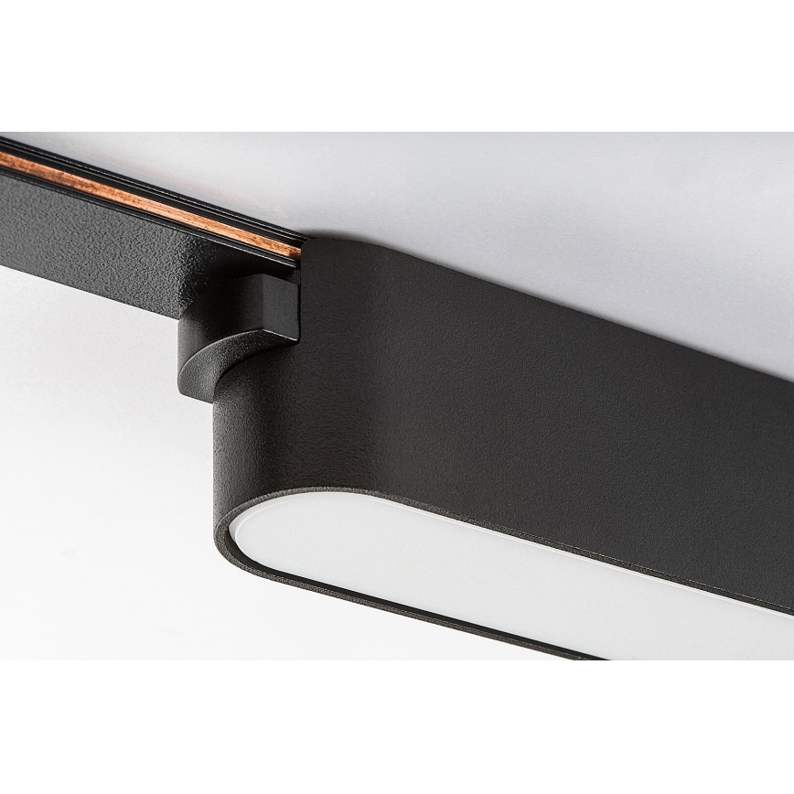 Rabalux - LED Plafón regulable para sistema de raíles monofásico LED/6W/24V 2700-5500K Wi-Fi Tuya 11,5 cm negro