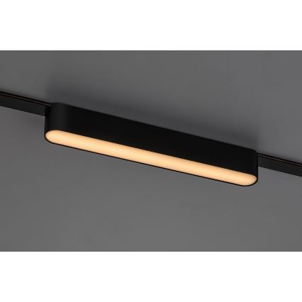 Rabalux - LED Plafón regulable para sistema de raíles monofásico LED/12W/24V 2700-5500K Wi-Fi Tuya 22 cm negro