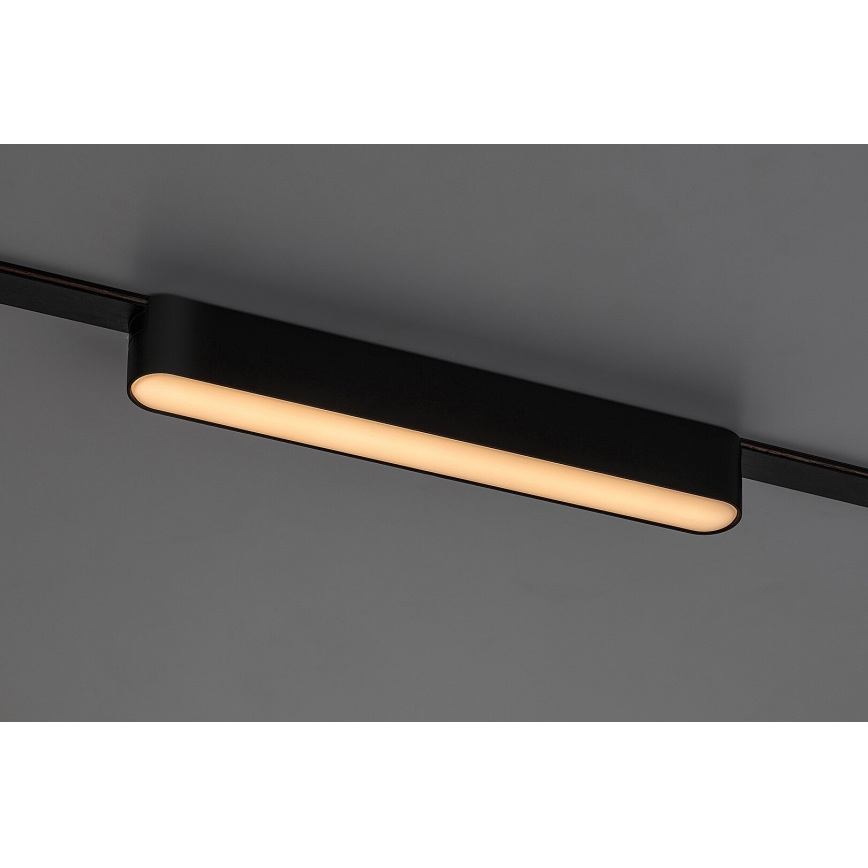 Rabalux - LED Plafón regulable para sistema de raíles monofásico LED/12W/24V 2700-5500K Wi-Fi Tuya 22 cm negro