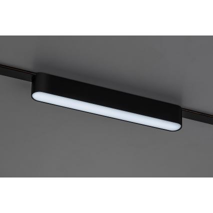 Rabalux - LED Plafón regulable para sistema de raíles monofásico LED/12W/24V 2700-5500K Wi-Fi Tuya 22 cm negro