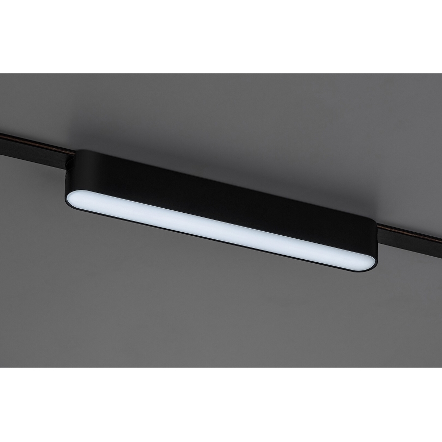 Rabalux - LED Plafón regulable para sistema de raíles monofásico LED/12W/24V 2700-5500K Wi-Fi Tuya 22 cm negro