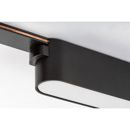 Rabalux - LED Plafón regulable para sistema de raíles monofásico LED/12W/24V 2700-5500K Wi-Fi Tuya 22 cm negro
