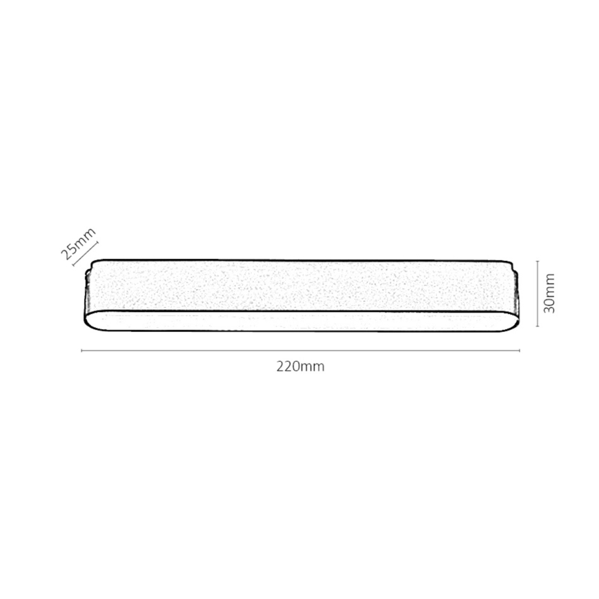 Rabalux - LED Plafón regulable para sistema de raíles monofásico LED/12W/24V 2700-5500K Wi-Fi Tuya 22 cm negro