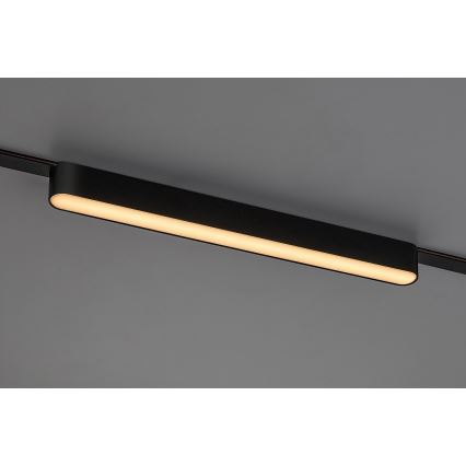 Rabalux - LED Plafón regulable para sistema de raíles monofásico LED/16W/24V 2700-5500K Wi-Fi Tuya 33 cm negro