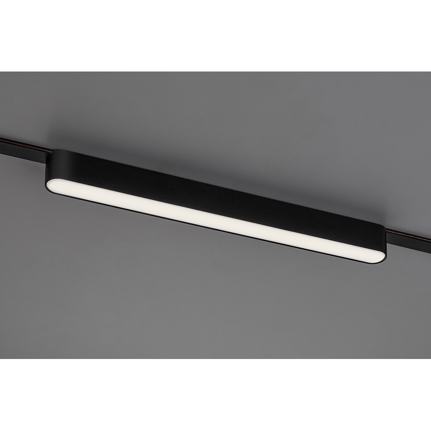 Rabalux - LED Plafón regulable para sistema de raíles monofásico LED/16W/24V 2700-5500K Wi-Fi Tuya 33 cm negro