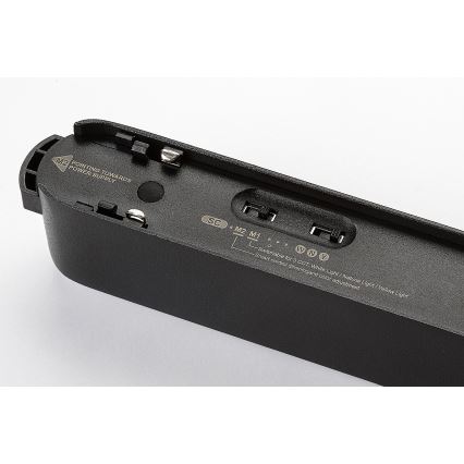 Rabalux - LED Plafón regulable para sistema de raíles monofásico LED/16W/24V 2700-5500K Wi-Fi Tuya 33 cm negro