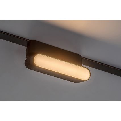 Rabalux - LED Plafón regulable para sistema de raíles monofásico LED/4W/24V 2700-5500K Wi-Fi Tuya 11,5 cm negro