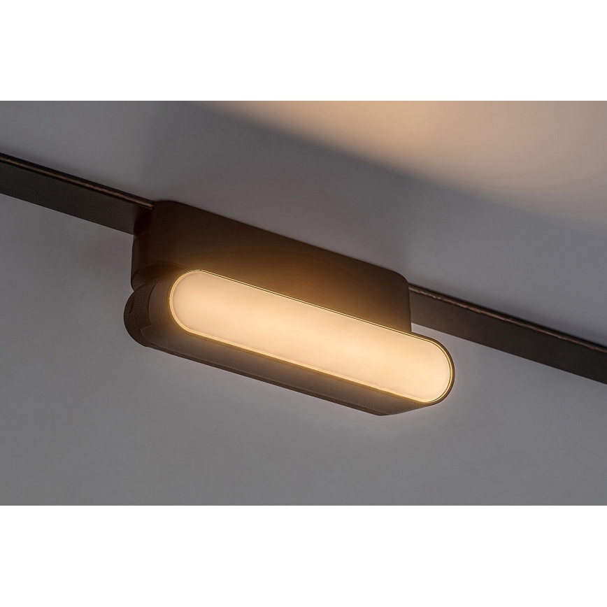 Rabalux - LED Plafón regulable para sistema de raíles monofásico LED/4W/24V 2700-5500K Wi-Fi Tuya 11,5 cm negro