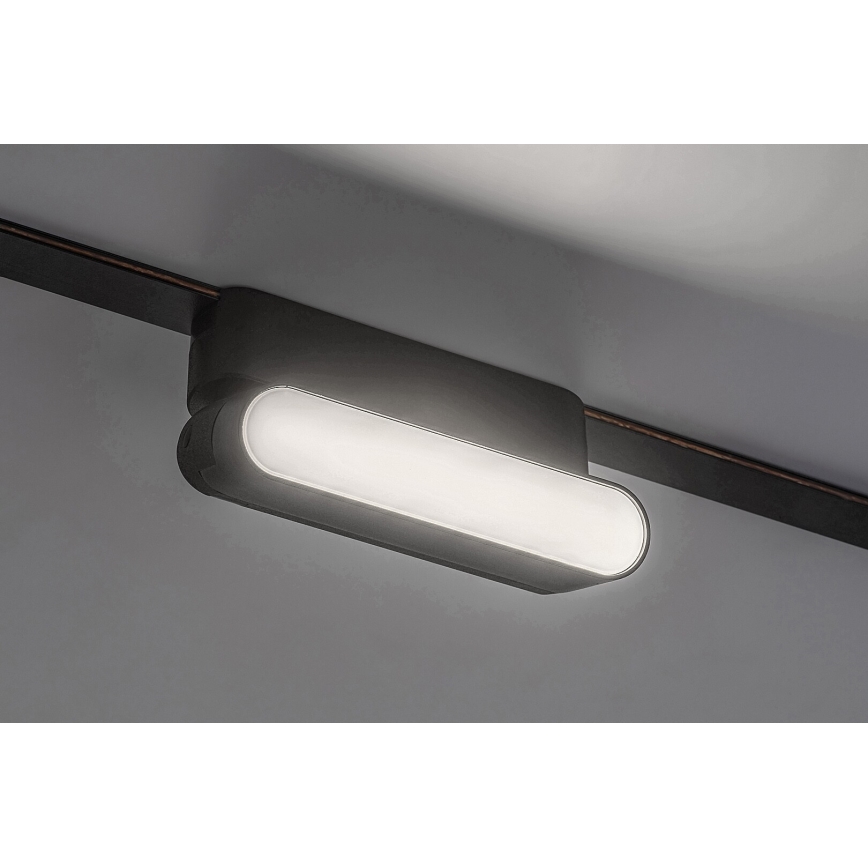 Rabalux - LED Plafón regulable para sistema de raíles monofásico LED/4W/24V 2700-5500K Wi-Fi Tuya 11,5 cm negro