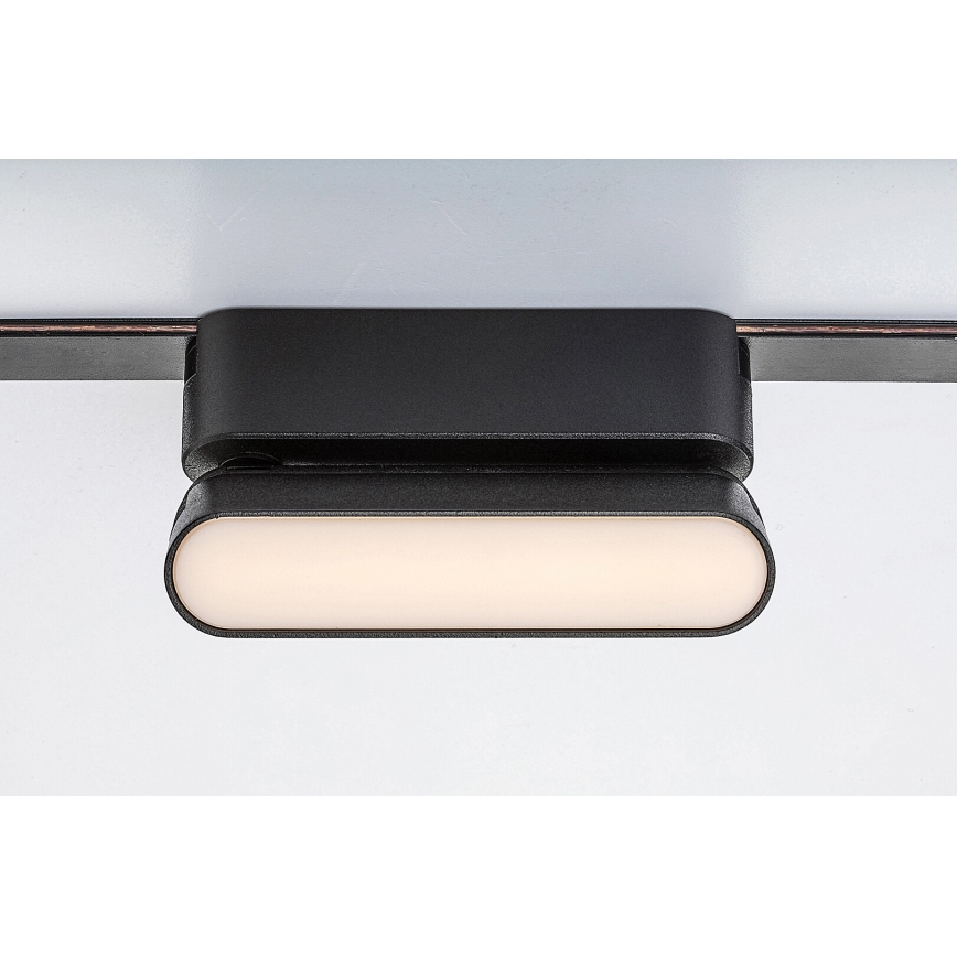 Rabalux - LED Plafón regulable para sistema de raíles monofásico LED/4W/24V 2700-5500K Wi-Fi Tuya 11,5 cm negro