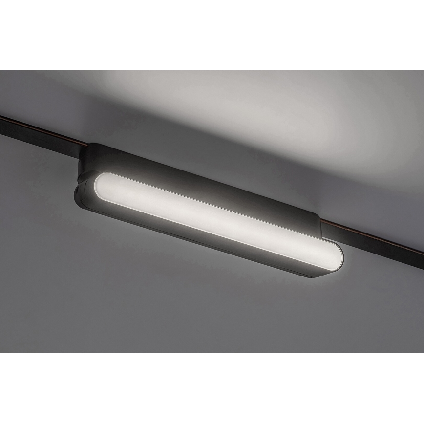 Rabalux - LED Plafón regulable para sistema de raíles monofásico LED/7W/24V 2700-5500K Wi-Fi Tuya 22 cm negro