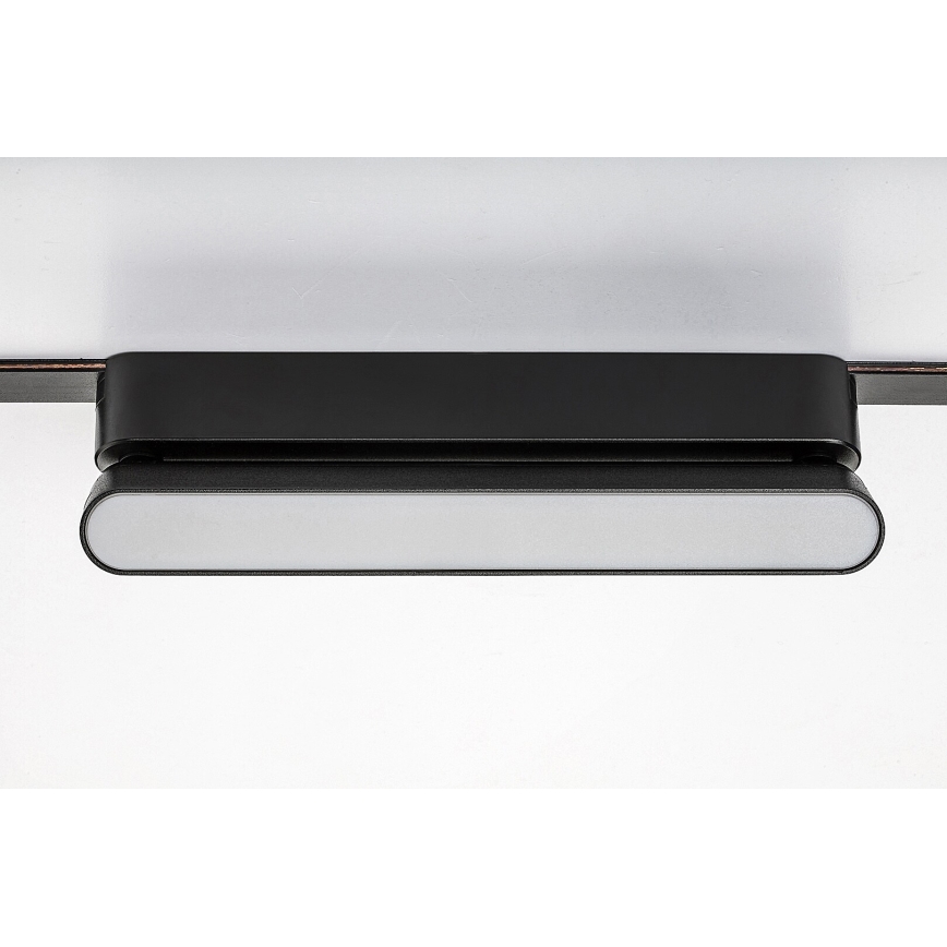 Rabalux - LED Plafón regulable para sistema de raíles monofásico LED/7W/24V 2700-5500K Wi-Fi Tuya 22 cm negro