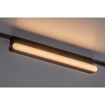 Rabalux - LED Plafón regulable para sistema de raíles monofásico LED/13W/24V 2700-5500K Wi-Fi Tuya 33 cm negro