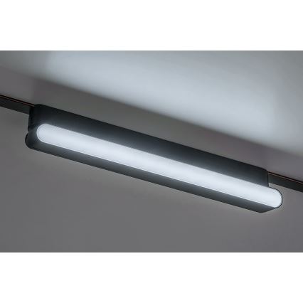 Rabalux - LED Plafón regulable para sistema de raíles monofásico LED/13W/24V 2700-5500K Wi-Fi Tuya 33 cm negro