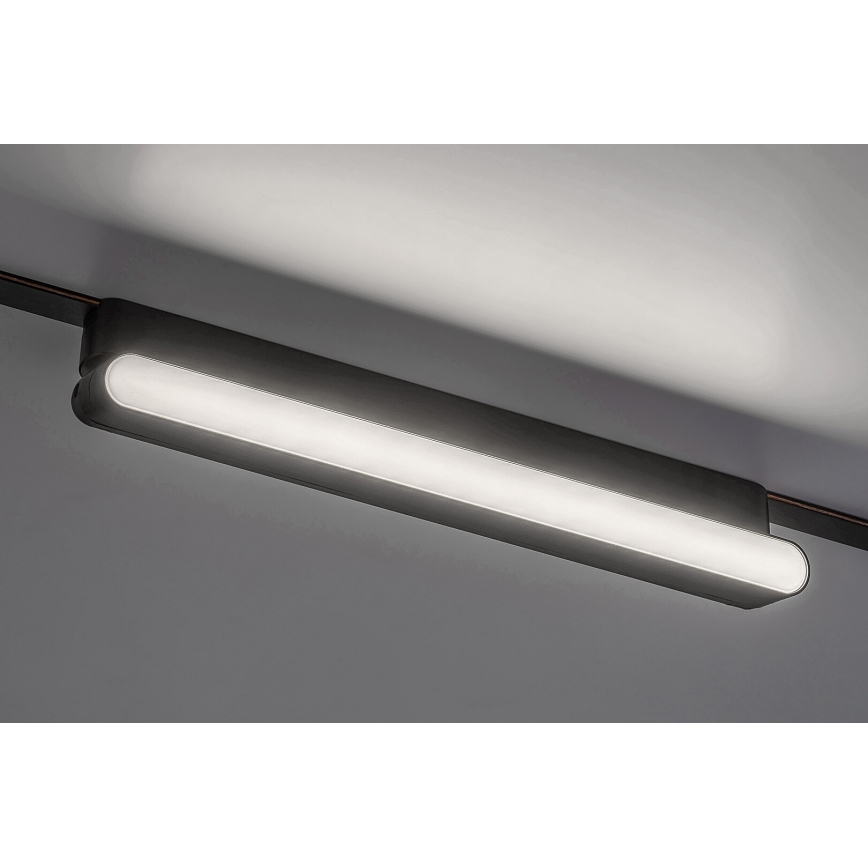 Rabalux - LED Plafón regulable para sistema de raíles monofásico LED/13W/24V 2700-5500K Wi-Fi Tuya 33 cm negro