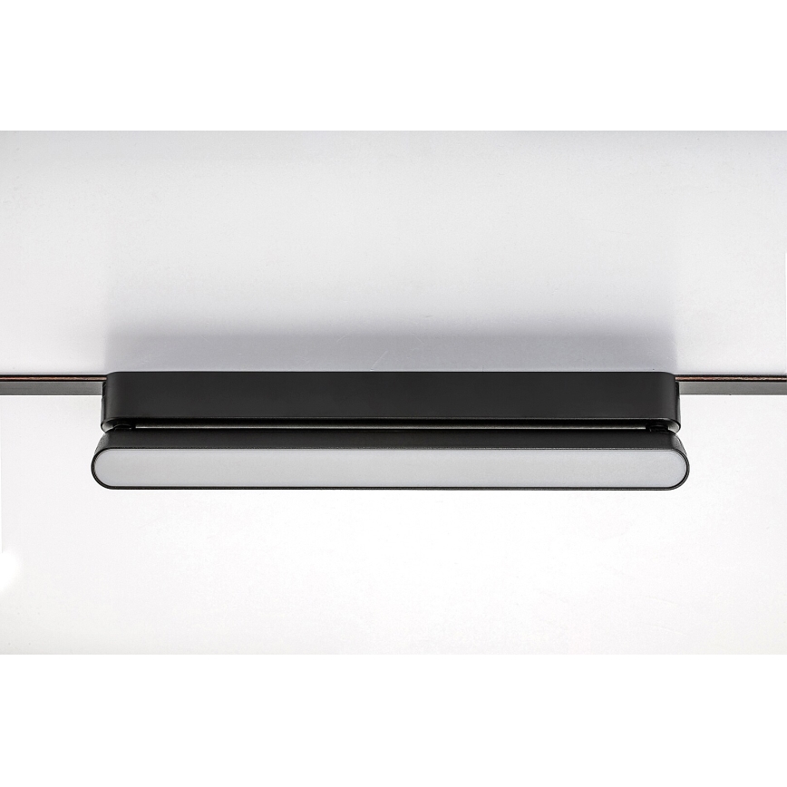 Rabalux - LED Plafón regulable para sistema de raíles monofásico LED/13W/24V 2700-5500K Wi-Fi Tuya 33 cm negro