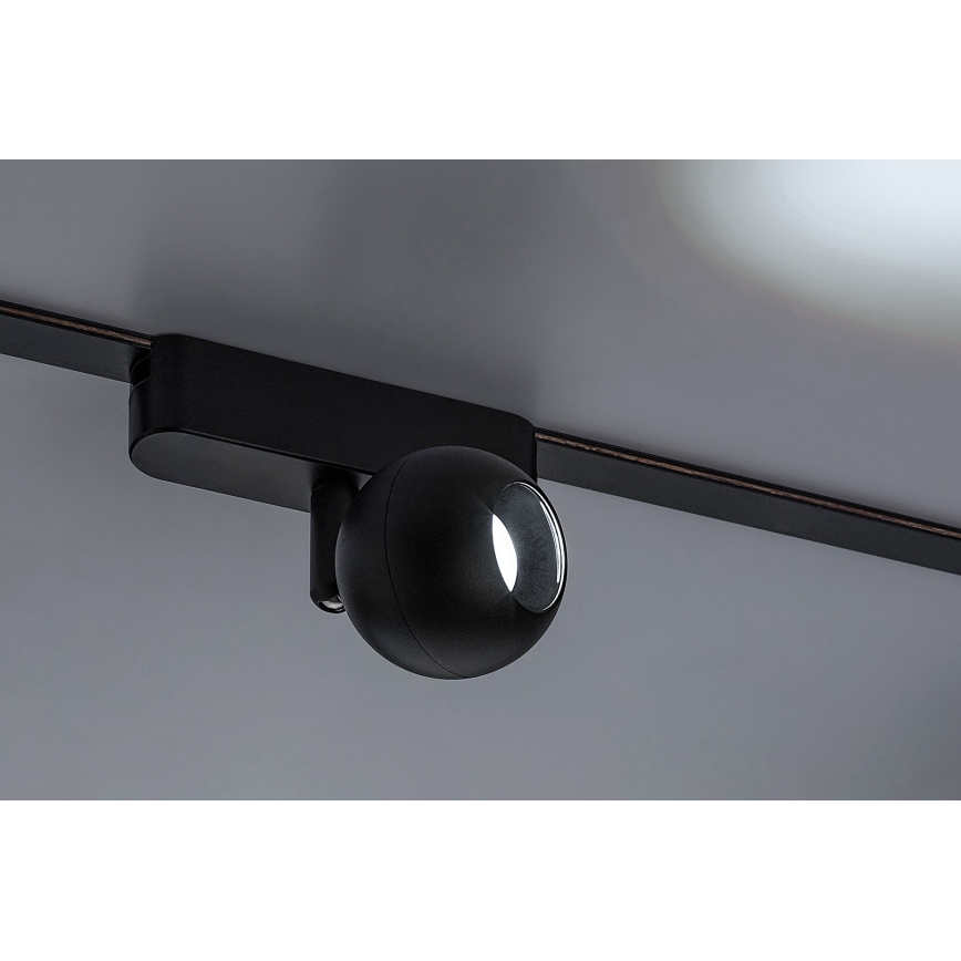 Rabalux - LED Foco regulable para sistema de raíles monofásico LED/5W/24V 2700-5500K Wi-Fi Tuya negro