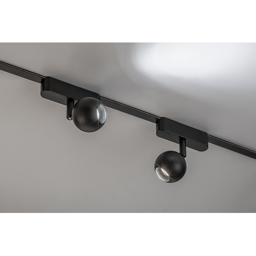 Rabalux - LED Foco regulable para sistema de raíles monofásico LED/5W/24V 2700-5500K Wi-Fi Tuya negro