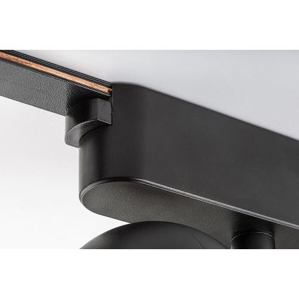 Rabalux - LED Foco regulable para sistema de raíles monofásico LED/5W/24V 2700-5500K Wi-Fi Tuya negro