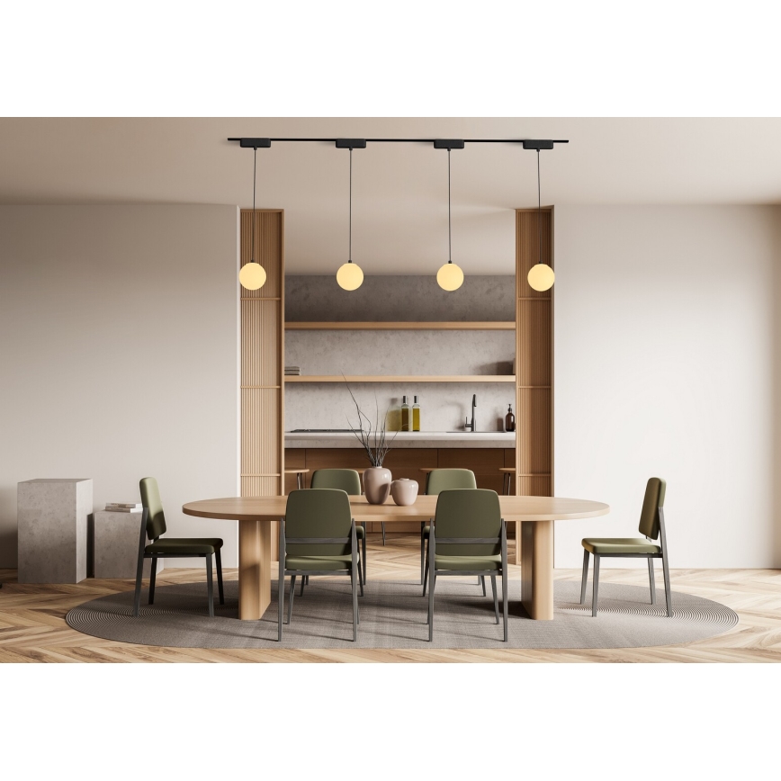 Rabalux - Lámpara de araña LED regulable para sistema de raíles monofásico LED/5W/24V 2700-5500K Wi-Fi Tuya negro