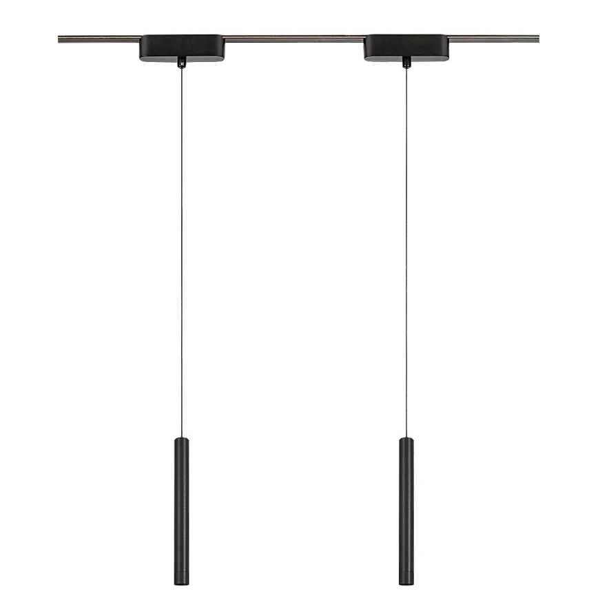 Rabalux - Lámpara de araña LED regulable para sistema de raíles monofásico LED/5W/24V 2700-5500K Wi-Fi Tuya negro