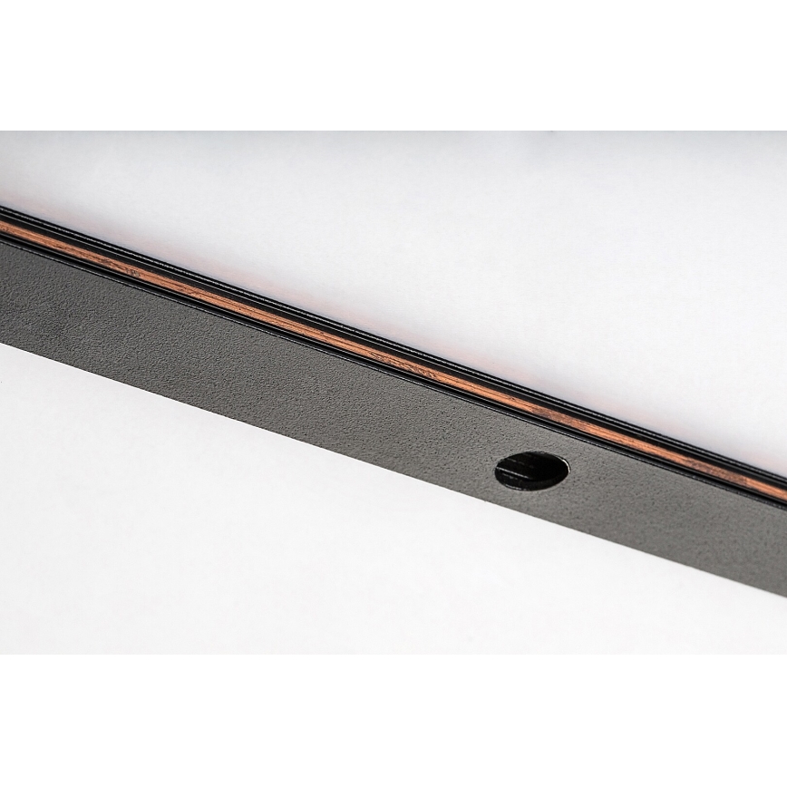 Rabalux - Sistema de rieles monofásico 1 m + 2x fin Conector negro