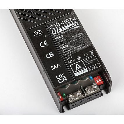 Rabalux - Fuente de alimentación empotrada para luces en sistema de rieles 200W/230V