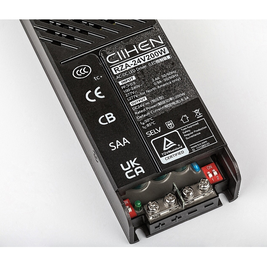 Rabalux - Fuente de alimentación empotrada para luces en sistema de rieles 200W/230V