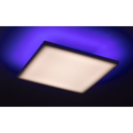 Rabalux - Plafón LED RGB regulable LED/18W/230V 3000-6500K 30x30 cm + control remoto