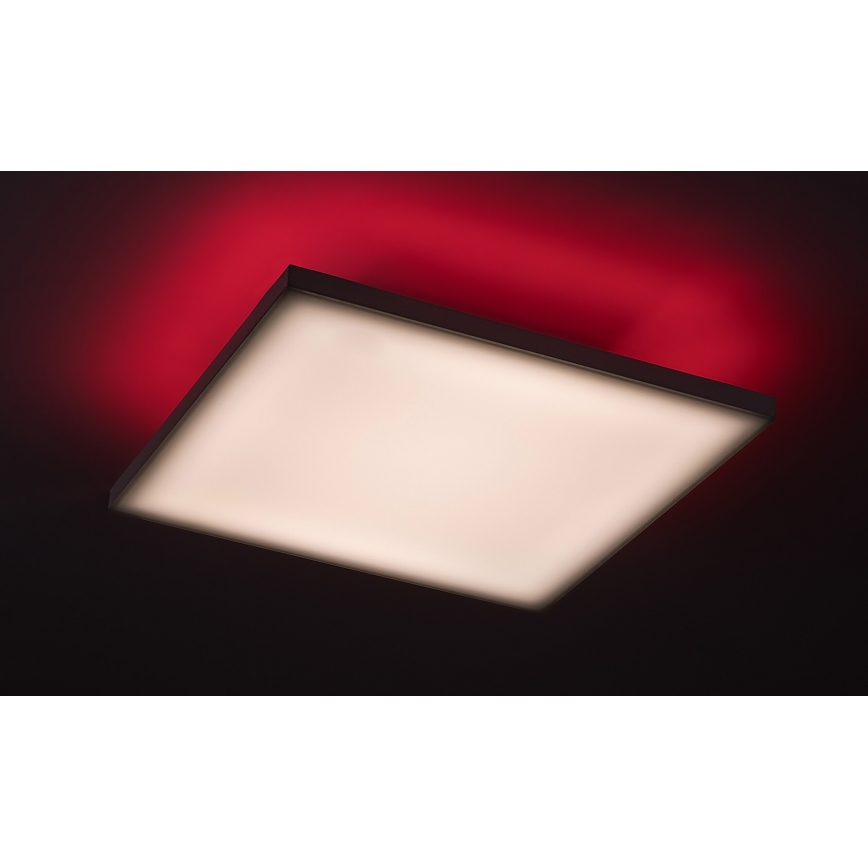 Rabalux - Plafón LED RGB regulable LED/18W/230V 3000-6500K 30x30 cm + control remoto