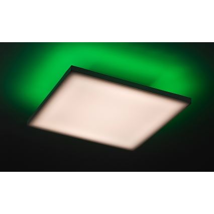 Rabalux - Plafón LED RGB regulable LED/18W/230V 3000-6500K 30x30 cm + control remoto