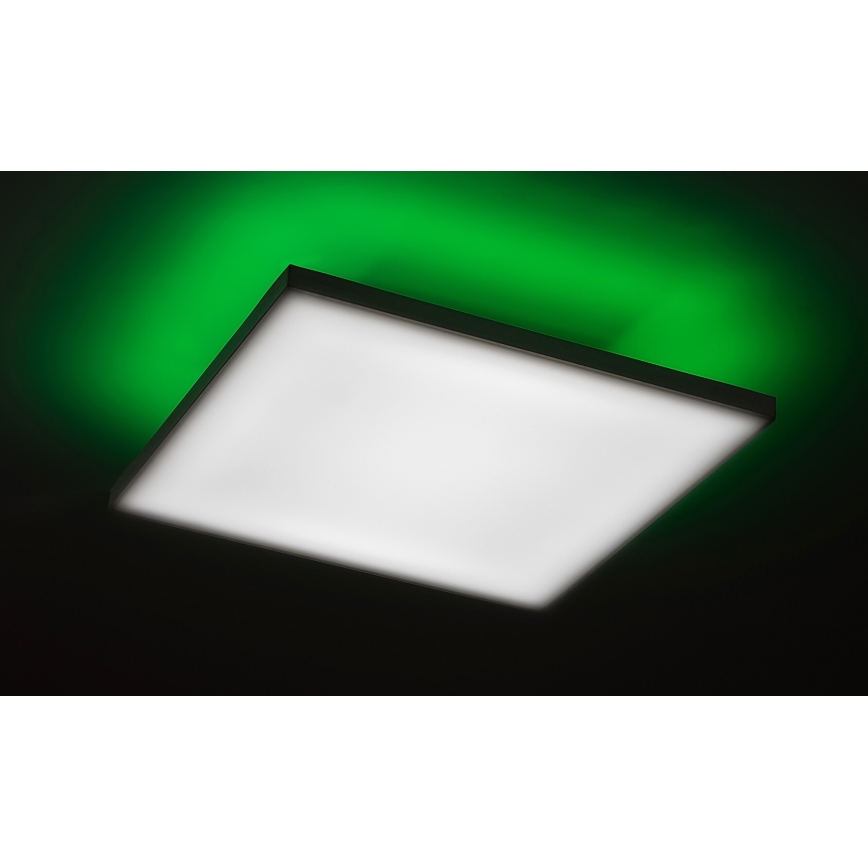 Rabalux - Plafón LED RGB regulable LED/18W/230V 3000-6500K 30x30 cm + control remoto