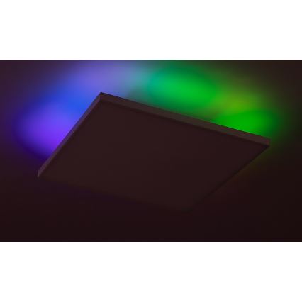 Rabalux - Plafón LED RGB regulable LED/18W/230V 3000-6500K 30x30 cm + control remoto