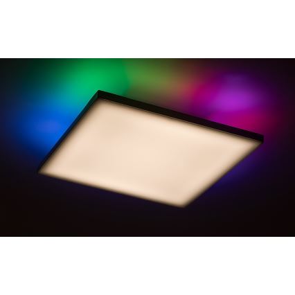 Rabalux - Plafón LED RGB regulable LED/18W/230V 3000-6500K 30x30 cm + control remoto