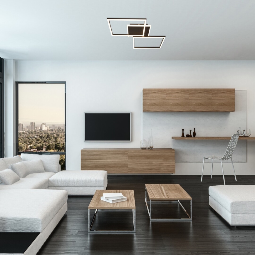 Rabalux - Plafón LED LED/40W/230V 3000K negro