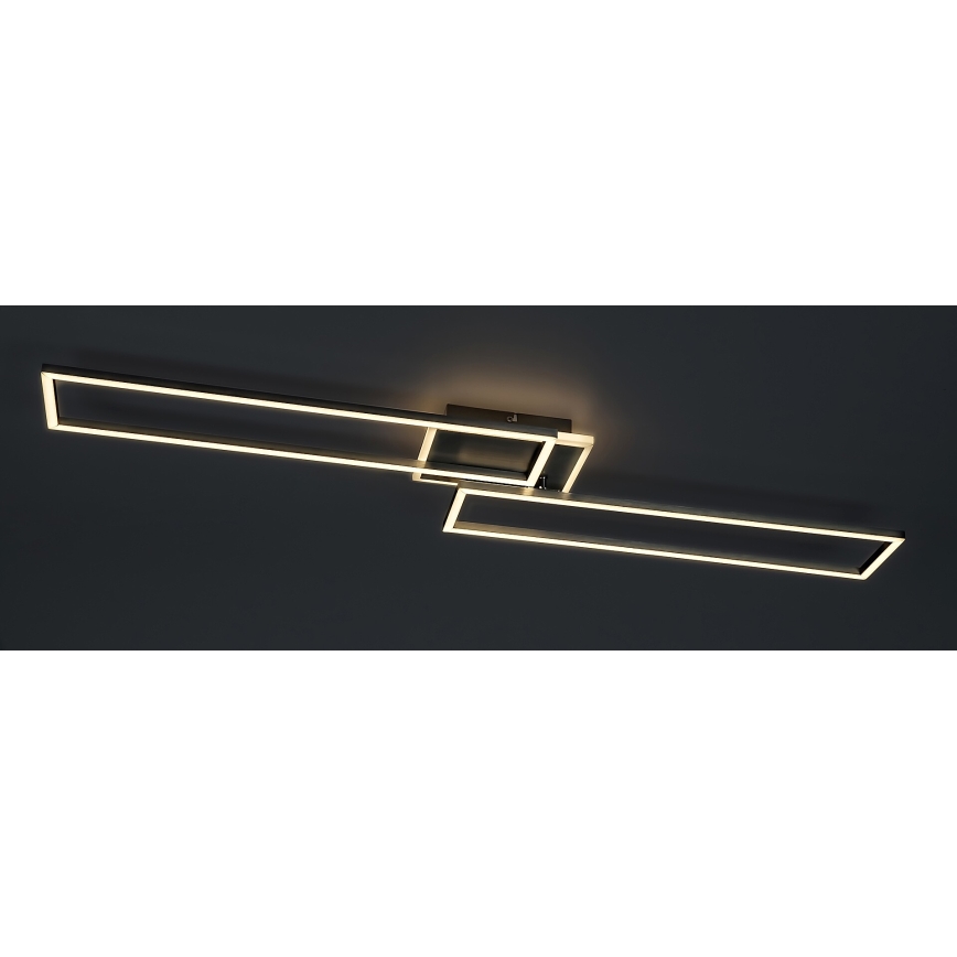 Rabalux - Plafón LED regulable LED/40W/230V 2700-6500K Wi-Fi Tuya cromo mate + control remoto