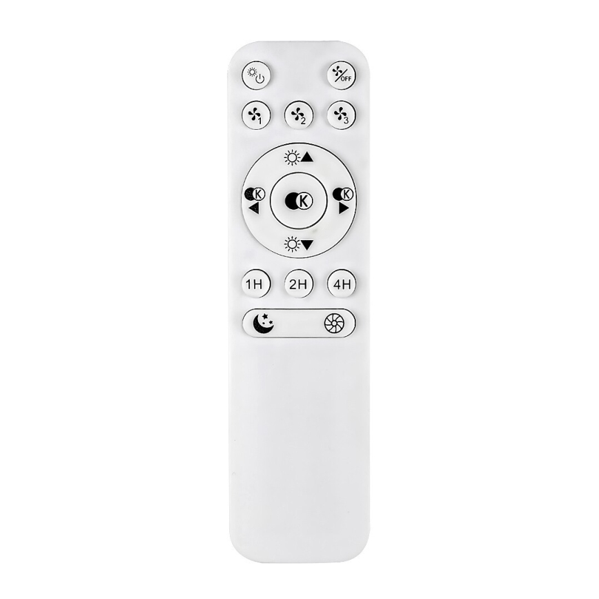 Rabalux - LED Plafón regulable con ventilador LED/30W/230V 3000-6500K + control remoto