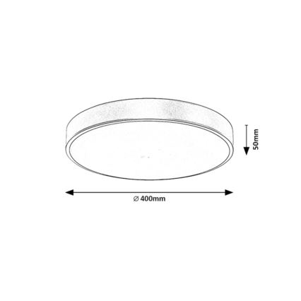 Rabalux - Plafón LED LED/36W/230V 3000K