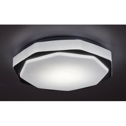 Rabalux - Plafón LED regulable LED/18W/230V 3000K/4000K/6000K + control remoto