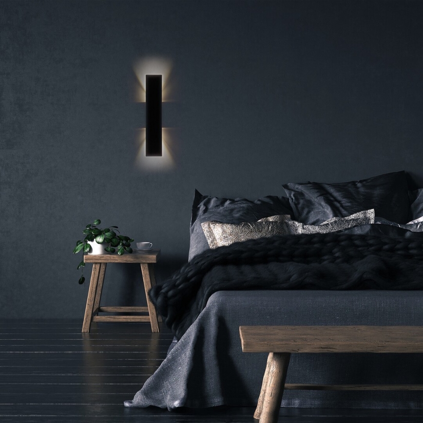 Rabalux - Aplique LED LED/6W/230V 3000K negro