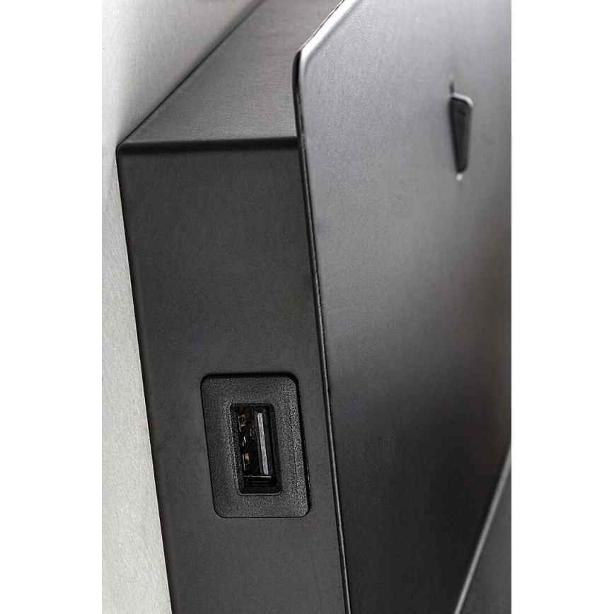 Rabalux - Aplique LED con estante y puerto USB LED/6W/230V 3000K