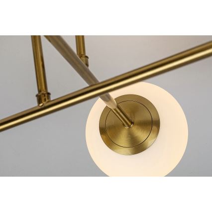 Rabalux - Lámpara colgante 4xE27/35W/230V dorado