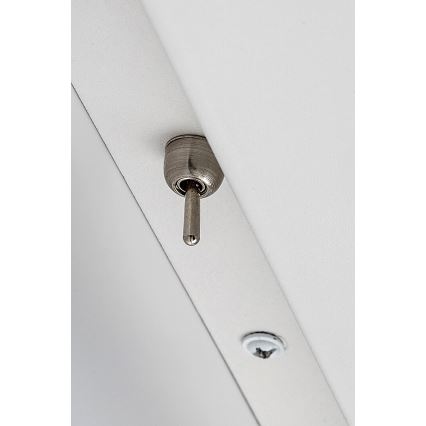 Rabalux - Aplique con estante y puerto USB 1xGU10/25W/230V blanco