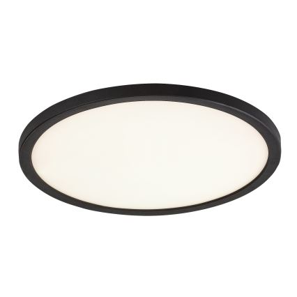 Rabalux - Plafón LED LED/36W/230V 3000/4000/6000K diá. 40 cm negro