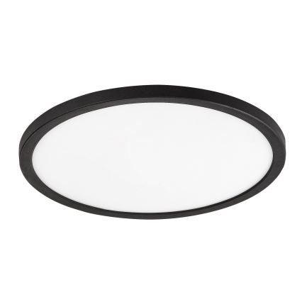 Rabalux - Plafón LED LED/36W/230V 3000/4000/6000K diá. 50 cm negro